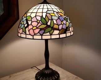 Reproduction Tiffany style lamp