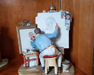 Norman Rockwell figurine