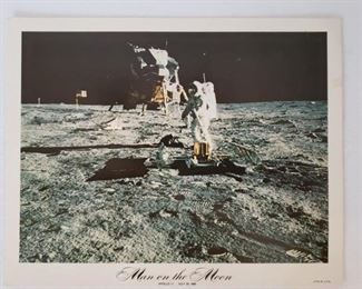 Man on the Moon Apollo II July 20, 1969