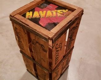 Havatey wood crate
