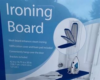Whitmore Over Door Ironing Board NEW
		 46” x 16.75” x 50”      $15