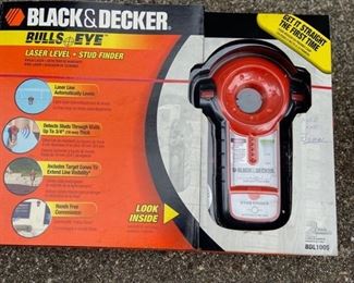 Black & Decker Bullseye Laser Level Stud Finder              $38