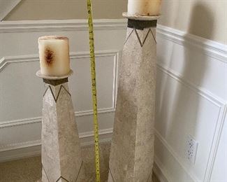 TALL FLOOR CANDLE HOLDERS
