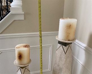 TALL FLOOR CANDLE HOLDERS

