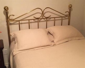 Brass full bed