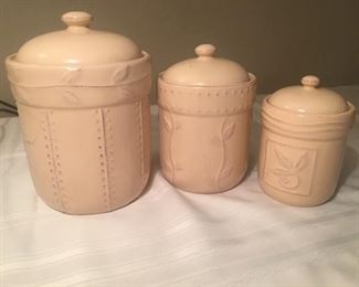 1980s canister set
