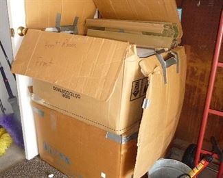 2 large air conditioners