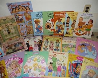 Paper dolls  -Shirley , Barbie ETC