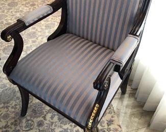 Two Custom Made Beautiful Arm Chairs available