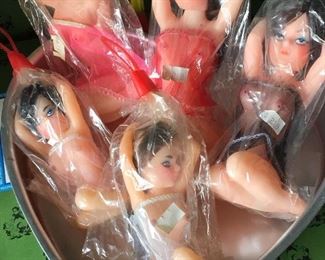 Vintage cake toppers.