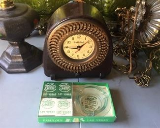 Vintage motel clock.