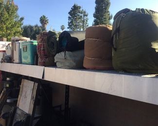 Camping supplies.