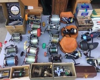 Fishing Rods & reels.