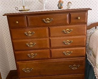 Vintage maple dresser