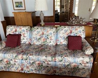 Chintz sofa