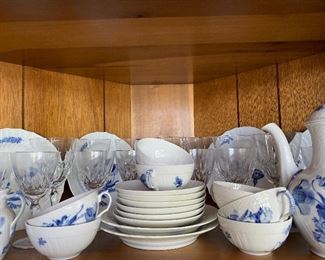 Royal Copenhagen "Blue Flower" dishes