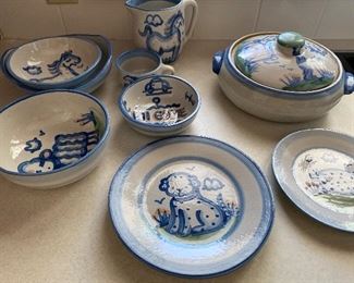 Vintage M.A. Hadley Dishes