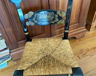 Antique Hitchcock chair