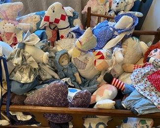 Vintage stuffed toys