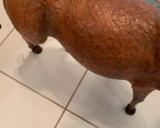 wood like material with unique design.