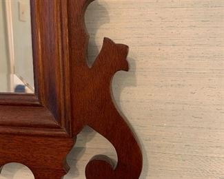 beautiful detail on mirror - excellent condition