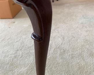 Beautiful legs on table