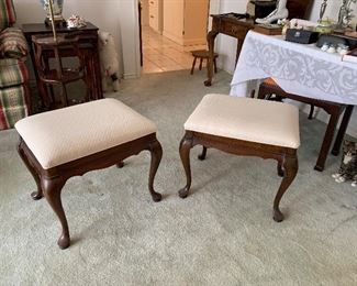 $120 each - Vintage Hekman Bench seats 