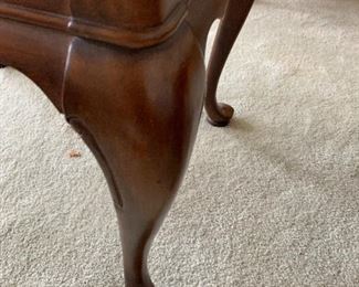 Bench seats have sturdy design, beautiful wood