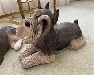 $50 Sandicast Schnauzer dog