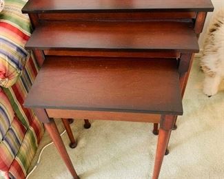 $120 - Bombay company nesting tables - two sets available