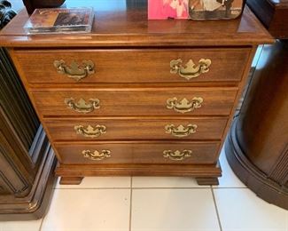 $80 - side table with 4 drawers