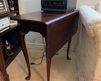 $200 - end table with one sided drop leaf, could be used as card table