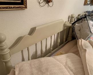 $150 each - 2 Twin beds - Ethan Allen Heirloom collection (both include mattress and box spring)