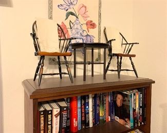 $60 - Miniature table and chairs - doll furniture- 3 pieces