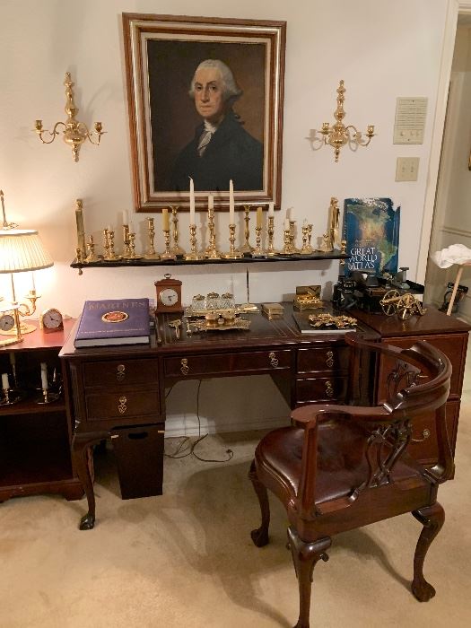 Entire house full of high-end furniture - office furniture shown here