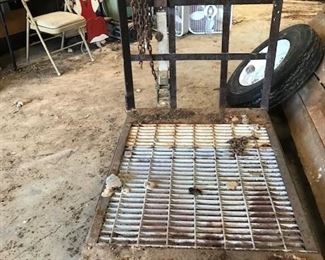 Antique Warehouse Cart