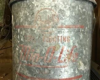 Old Minnow Bucket