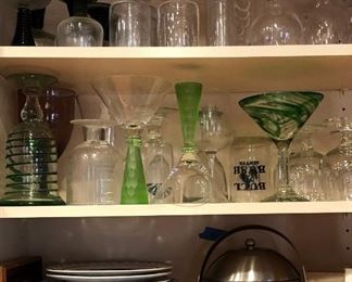 Assorted Glassware