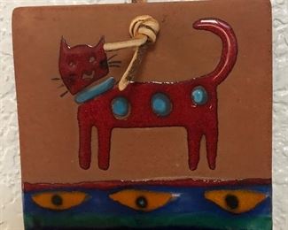 Small Cat Tile