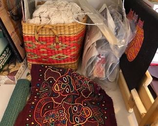 Needlepoint, Knitting...