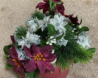 Christmas Decor in a Vase