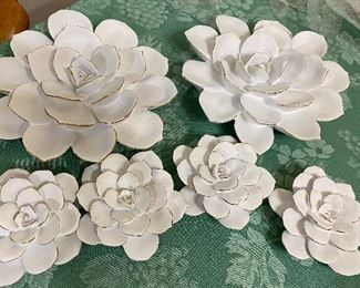 White Magnolia Wall Décor 