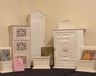 Assorted Desk Organizers, Journals, Cards