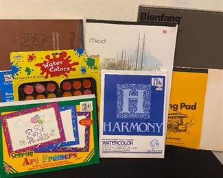 Assorted Art Supplies