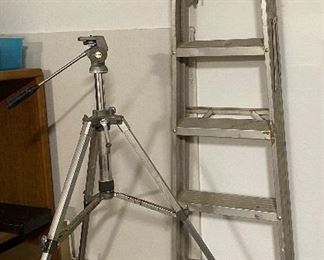 RCA Tripod, Aluminum Ladder