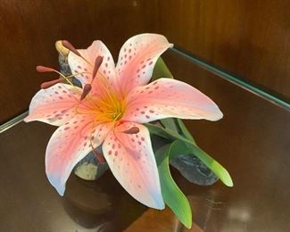 Porcelain Tiger Lilly Flower