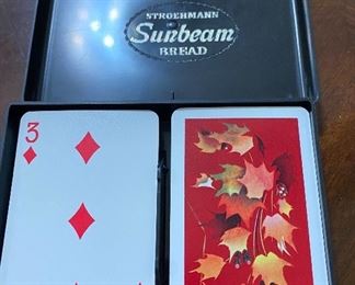 Vintage Plastic KEM Playing Cards & Case