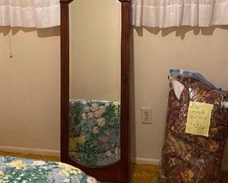 Wall Mirror & Hidden Jewelry Box