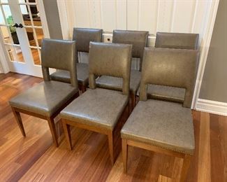 Robert Allen upholstered chairs (21”W x 38”H) - $950/each or best offer (4 available)