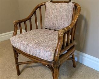 Vintage rattan chair - $75 or best offer